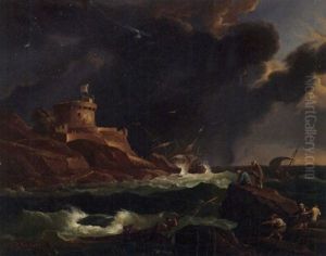 The Shipwreck by Pierre Roch Vigneron