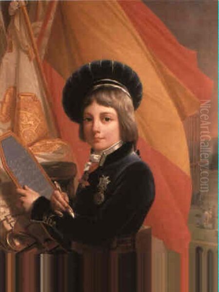 A Young Spanish Cadet - view 1