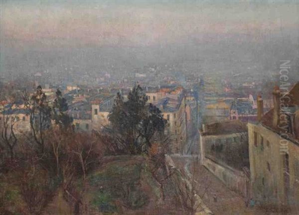 Vue De Paris Depuis Montmartre - view 1