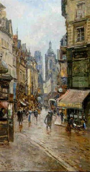 La Rue St. Romain - view 1