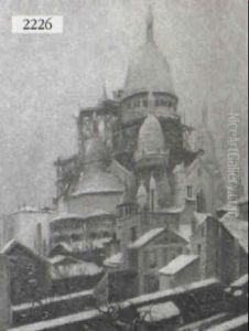 Sacre-coeur, Montmartre by Henri Vignet