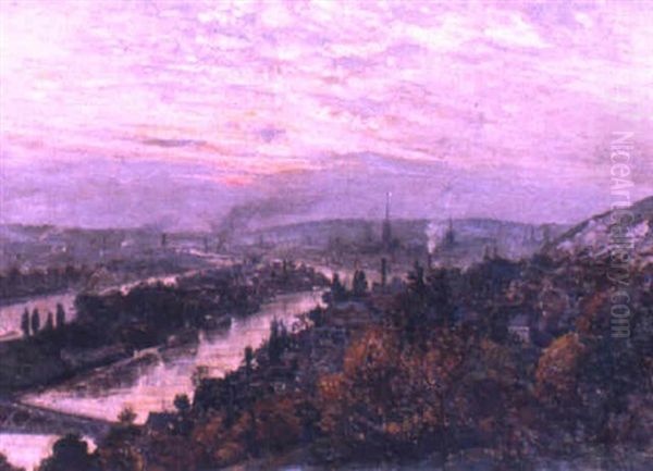 A Panoramic View Of Rouen, Normandy - view 1