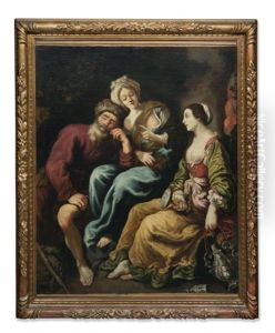 Loth Et Ses Filles by Claude Vignon