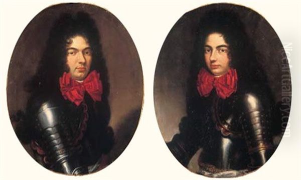 Portrait De Deux Fils De Louis Xiv(?) (in 2 Parts) - view 1
