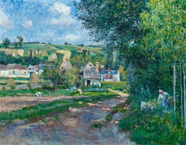 Blick Auf Auvers An Der Oise - view 1