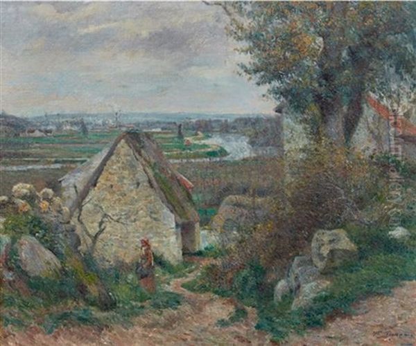 The Banks Of The Oise - view 1