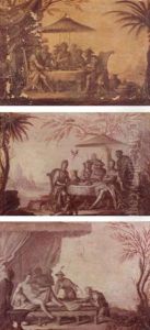 Chinoiseries (4 Works) by Jacques Vigoureux-Duplessis