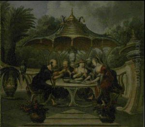Le Dejeuner Chinois by Jacques Vigoureux-Duplessis