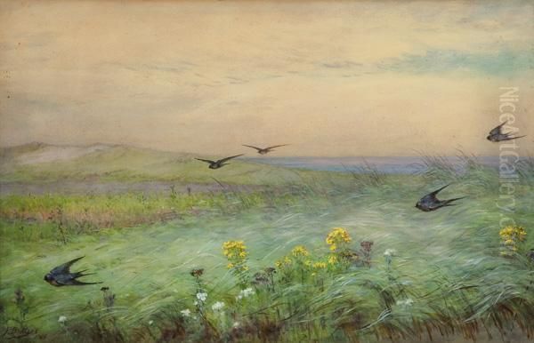 Swallows By The Sea - view 1