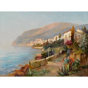 Mediterranean View by Karl Vikas