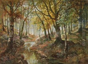 Herbstliche Flusslandschaft