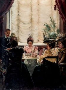 La Hora Del Cafe by Julio Vila y Prades