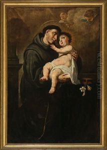 San Antonio De Padua by Antonio Viladomat Y Manalt