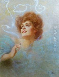 Femme A La Cigarette