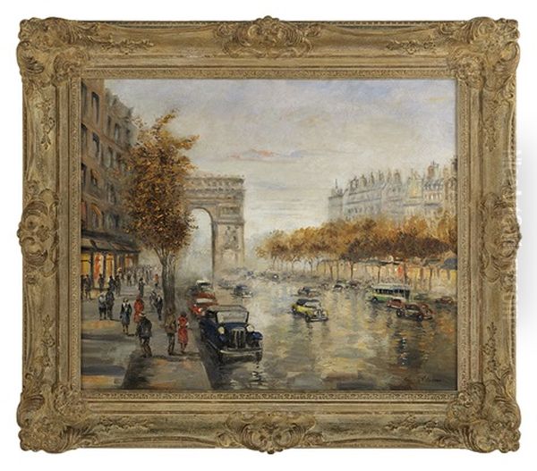 Paris, Champs Elysees - view 1