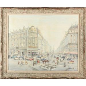 Rue De La Paix Et Colonne Vendome