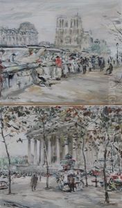 Vue De Paris (2 Works)
