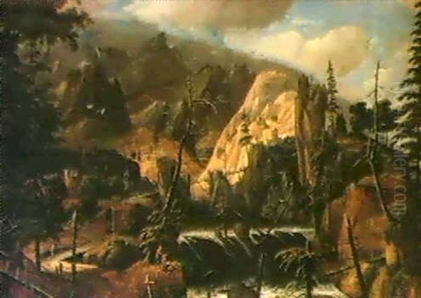 Paysage A La Cascade - view 1