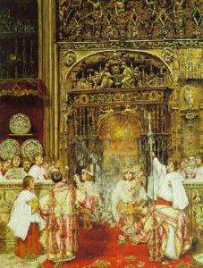 A Feast Day by Ricardo Villegas Y Cordero