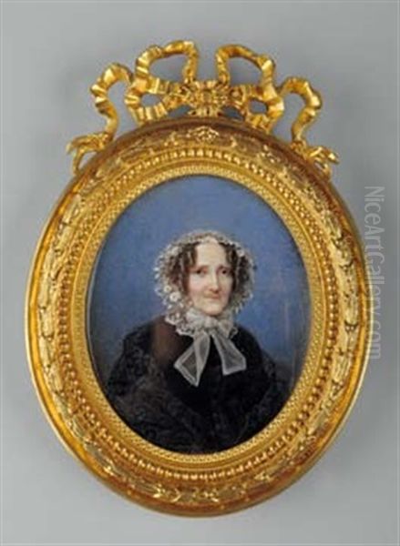 Portraits De La Comtesse De Brissac Et De Madame De Montmorency (2 Works) - view 1