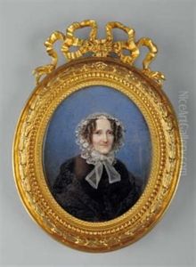Portraits De La Comtesse De Brissac Et De Madame De Montmorency (2 Works)