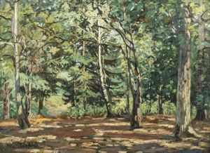 Le Bosquet De Bel Air, 1898 by Emmanuel Victor Auguste Marie De La Villeon