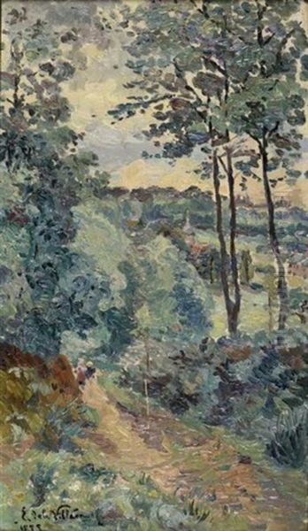 Au Dessus Du Chemin De Saint Brieuc Des Iffs, 1898 - view 1
