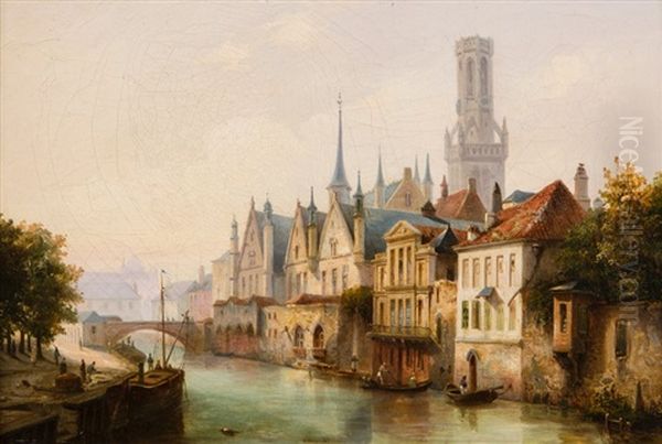 Canal A Bruges - view 1