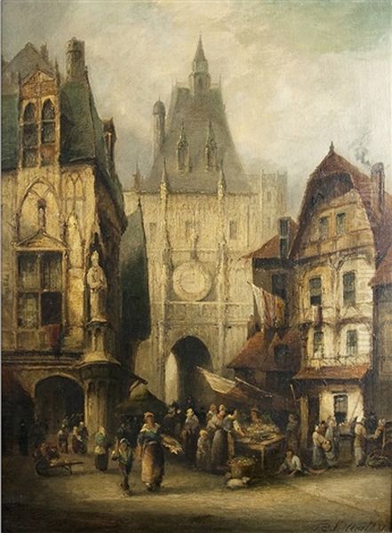 Marktplatz In Frankreich - view 1