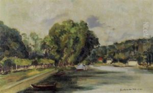 Au Bord De La Seine by Gaston de (Gaston Bernheim-Jeune) Villers