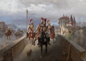 Retreat Of The Napoloeonic Troops