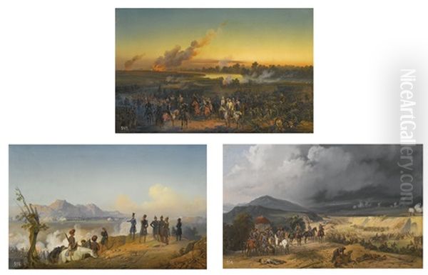 The Siege Of Silistria (3 Works) - view 1