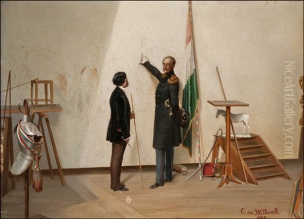 Imperor Nicolas I At The Artist's Studio - view 1