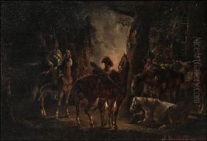 Resting Soldiers by Bogdan Pavlovich Villevalde