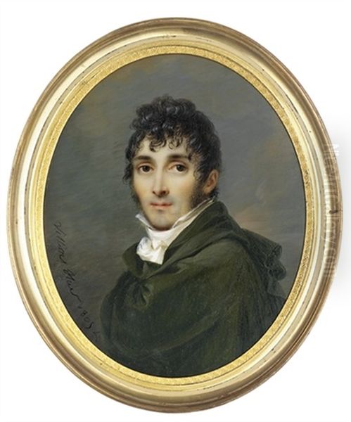 A Young Gentleman, In Green Cloak - view 1