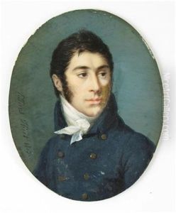 Portrait Of A Gentleman In A Blue Coat