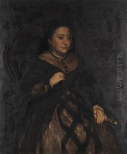 Retrato De Dama by Ricardo de Villodas de la Torre