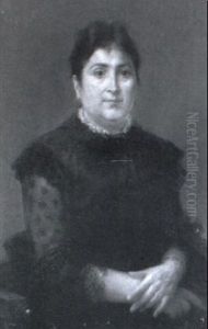 Retrato De La Mujer Del Artista by Ricardo de Villodas de la Torre