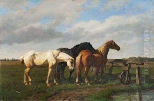 Chevaux by Paul Van Der Vin