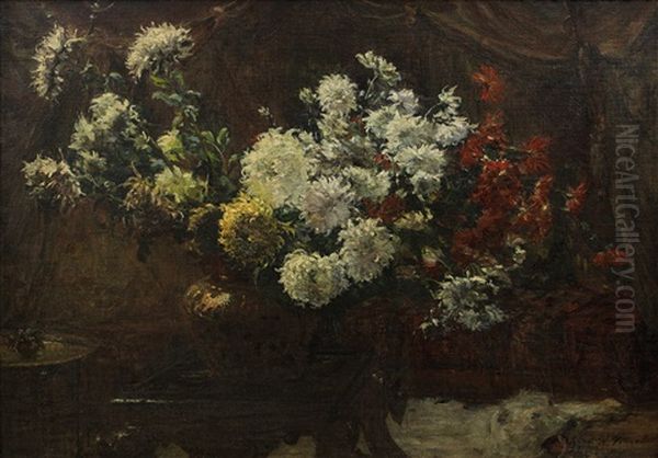 Nature Morte Au Bouquet De Fleurs - view 1