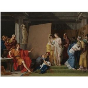 Zeuxis Choosing His Models For The Image Of Helen From Among The Girls Of Croton Zeuxis Choosing His Models For The Image Of Helen From Among The Girls Of Croton