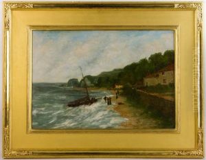 Boat On Beach by Harry Aiken Vincent