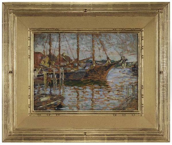 Boats In A Harbor - view 1