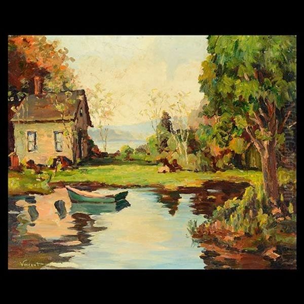 Landscape With Pond - view 1