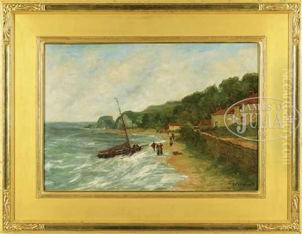 Figures Along The Shore - view 1