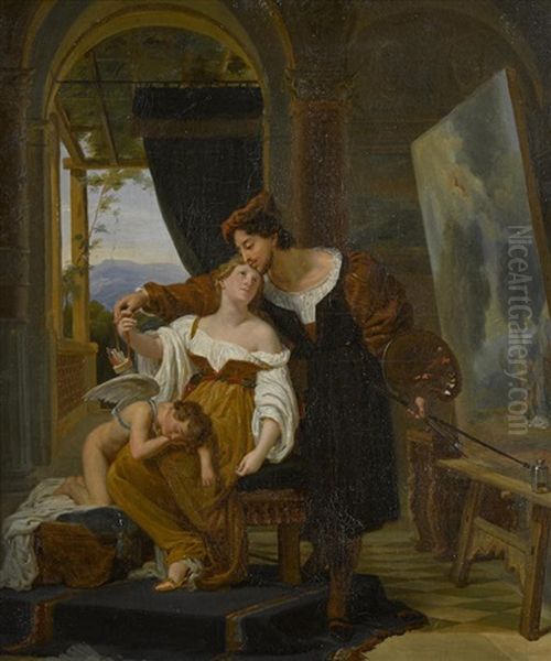 A Painter And His Muse - view 1