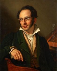 Portrait D'un Graveur Au Burin