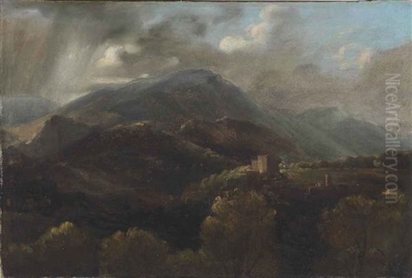 View Of The Mountains Near Tivoli - view 1