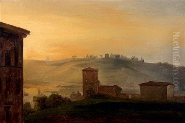 Vue De La Campagne Romaine - view 1