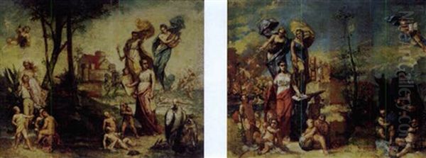 Scene Mythologique (+ 2 Others; Set Of 3) - view 1